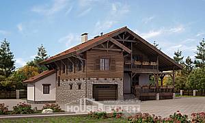 Проекты домов с гаражом, Каракол