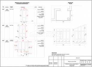 Ведомость окон и оконно-дверных конструкций