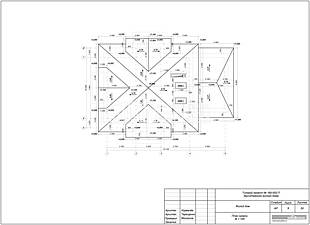 План кровли